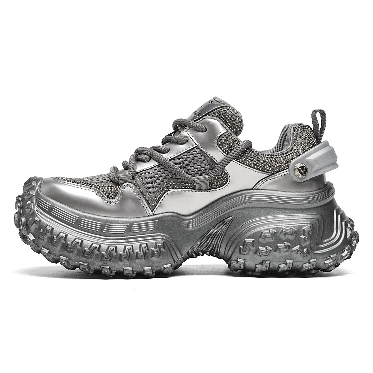 

Кроссовки C°BANNER Chunky Sneakers Women's Low-top, черный/красный