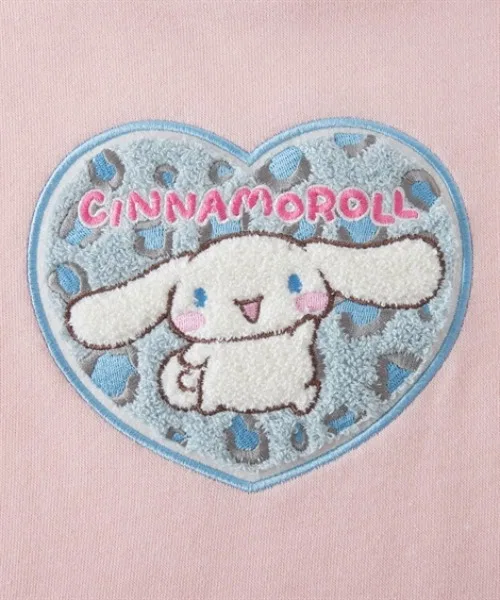 Детская толстовка с вышивкой Sanrio Characters Sagara, сакс — фото 4