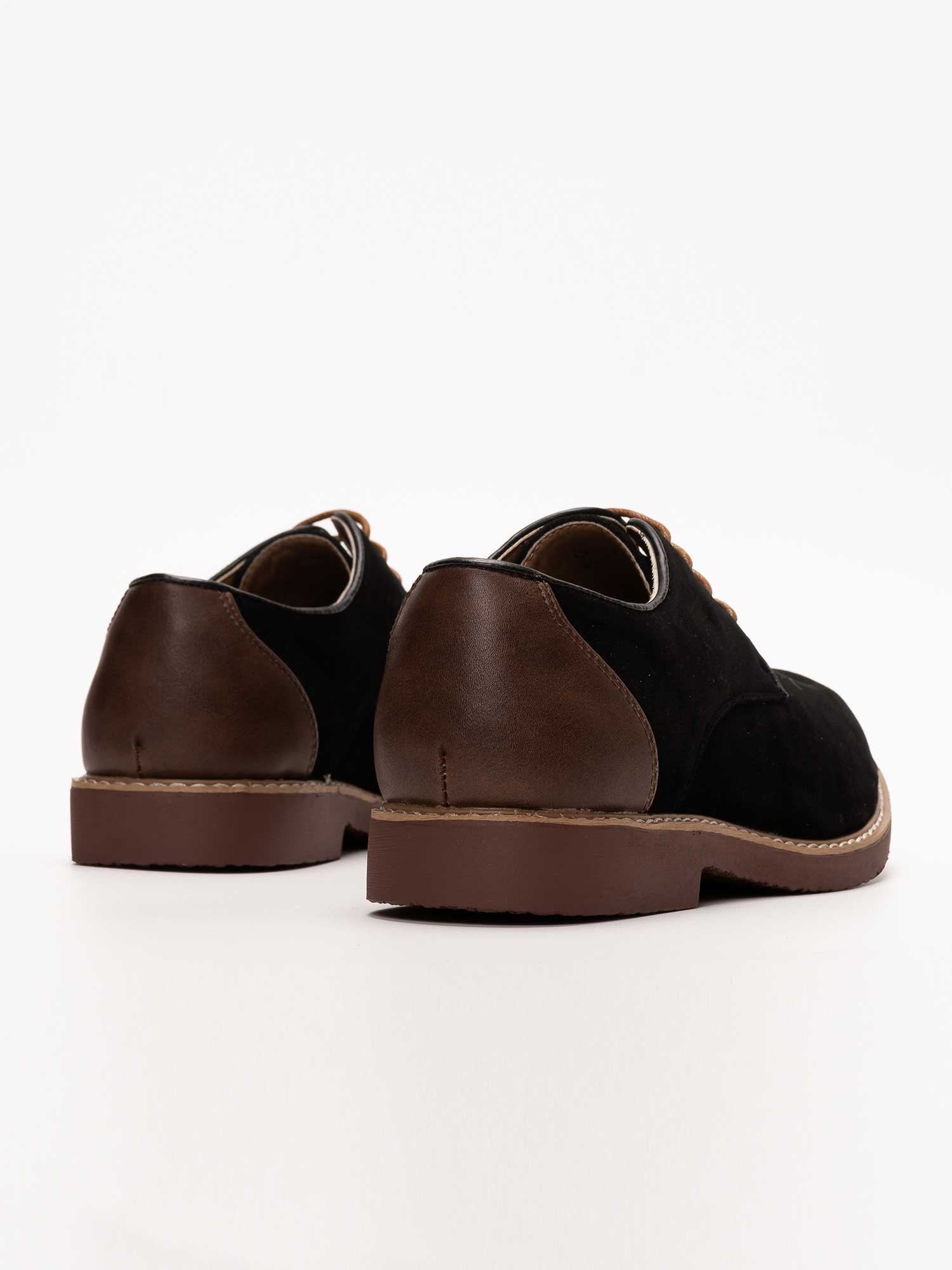 Повседневные легкие туфли SVEC Oxford, Black suede — фото 3