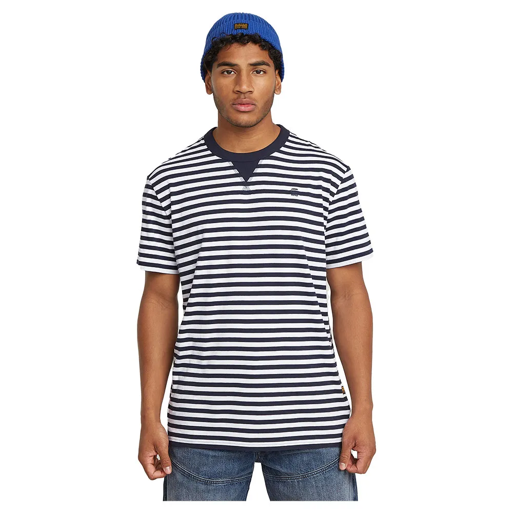 

Футболка с коротким рукавом G-Star Nifous Stripe, белый