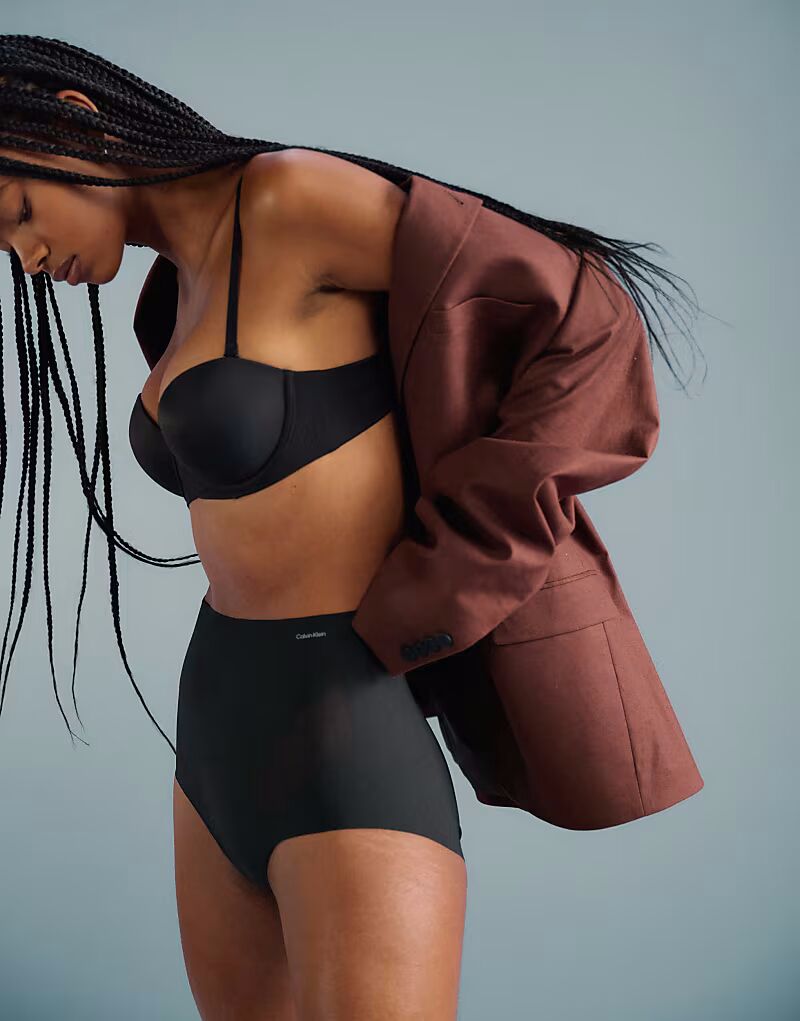 

Трусы-брифы Calvin Klein Shapewear скульптурные, сохраняющие форму, черного цвета