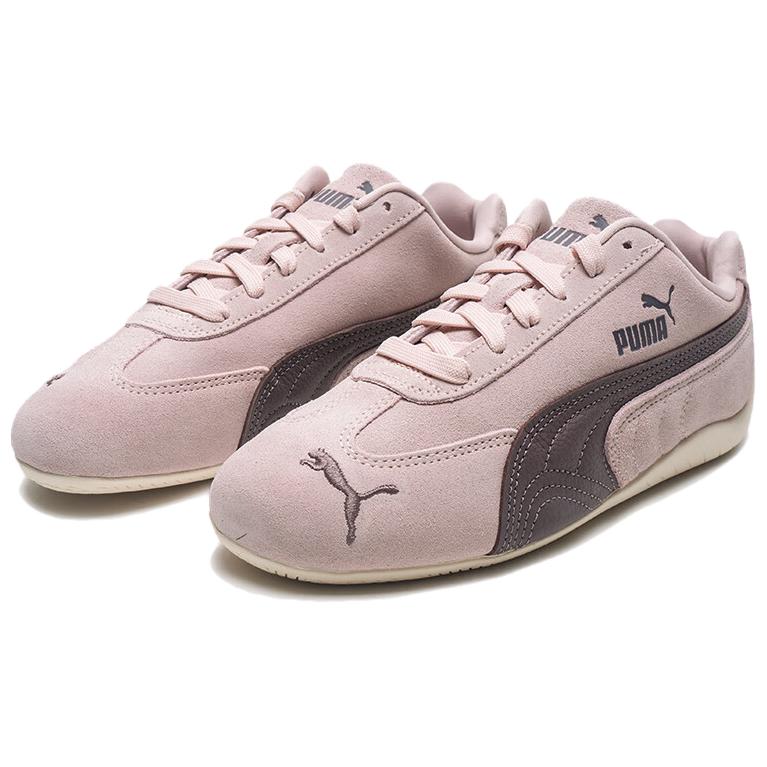 PUMA Скоростные кошки устойчивые к истиранию дышащие низкие повседневные туфли унисекс розовый - розовый, цвет Pink — фото 2
