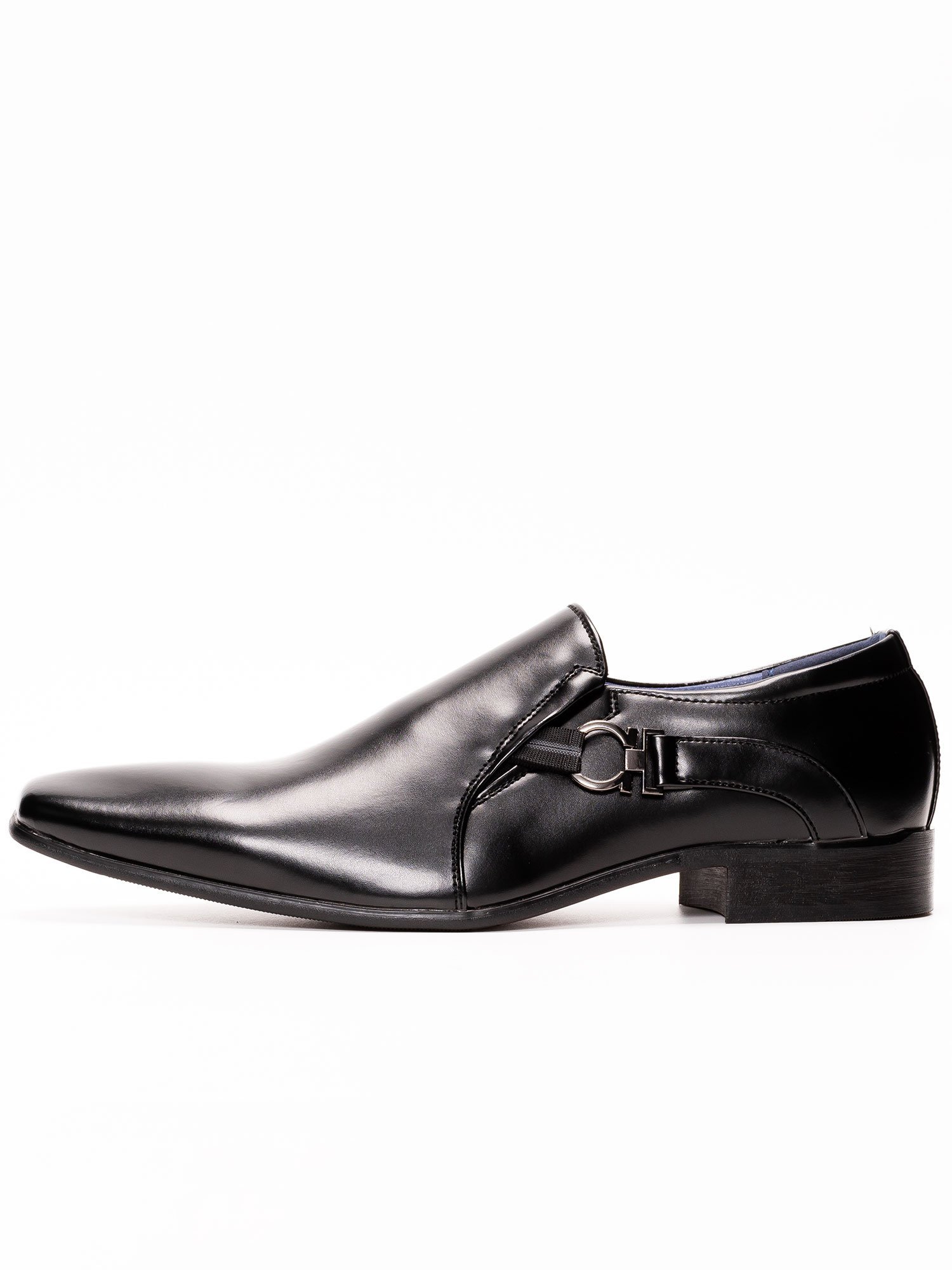 Деловые туфли MM/ONE с боковым ремешком, Black