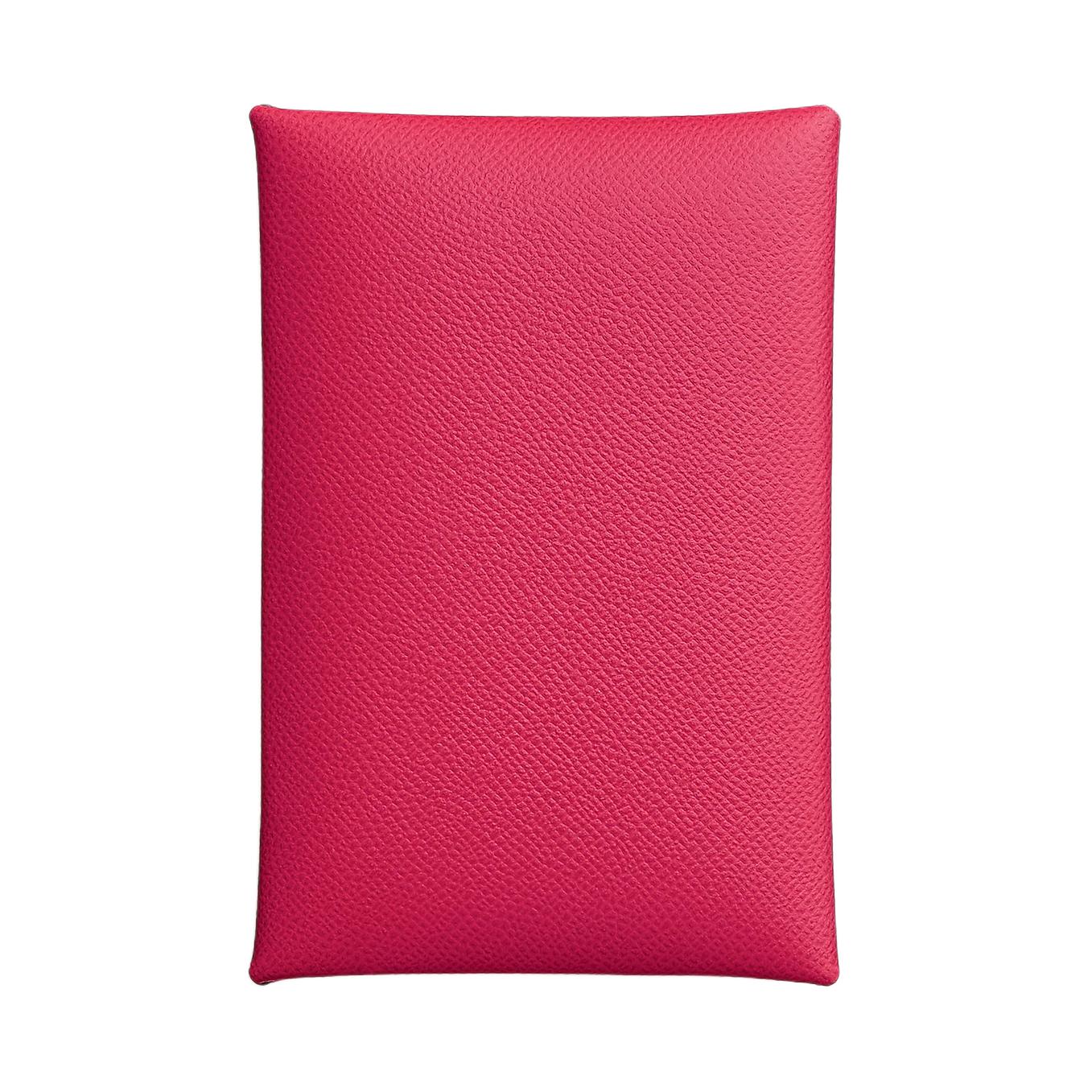 

HERMES Кардхолдер Calvi Madame Calfskin для женщин I6 Rose Extreme Pink
