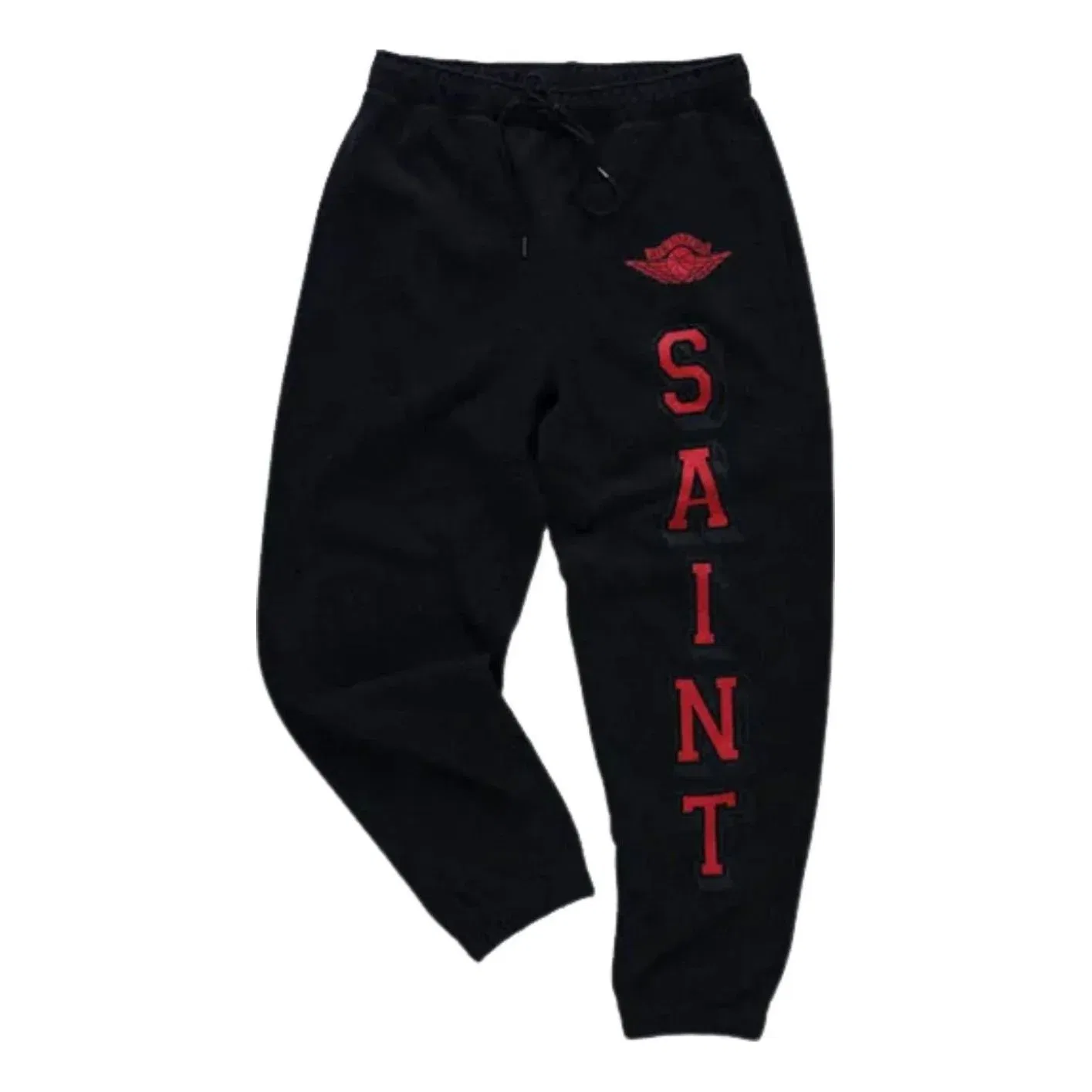 Флисовые брюки Jordan x Saint Mxxxxxx, цвет «черный»