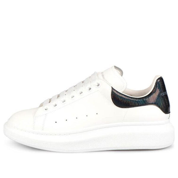 

Кроссовки oversized sneaker 'white iridescent' Alexander Mcqueen, белый