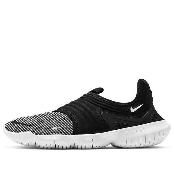Кроссовки free rn flyknit 3.0 Nike, черный