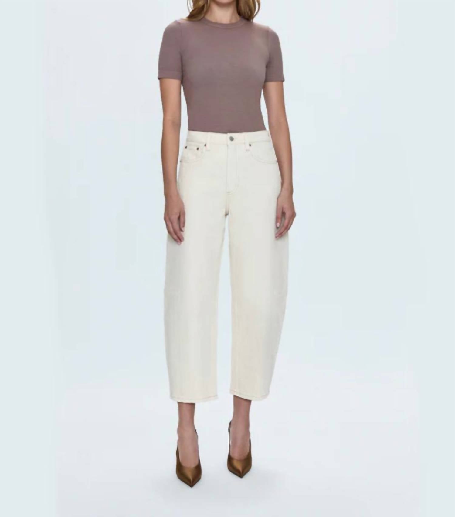 

Джинсы Eli в цвете экрю PISTOLA, Ecru