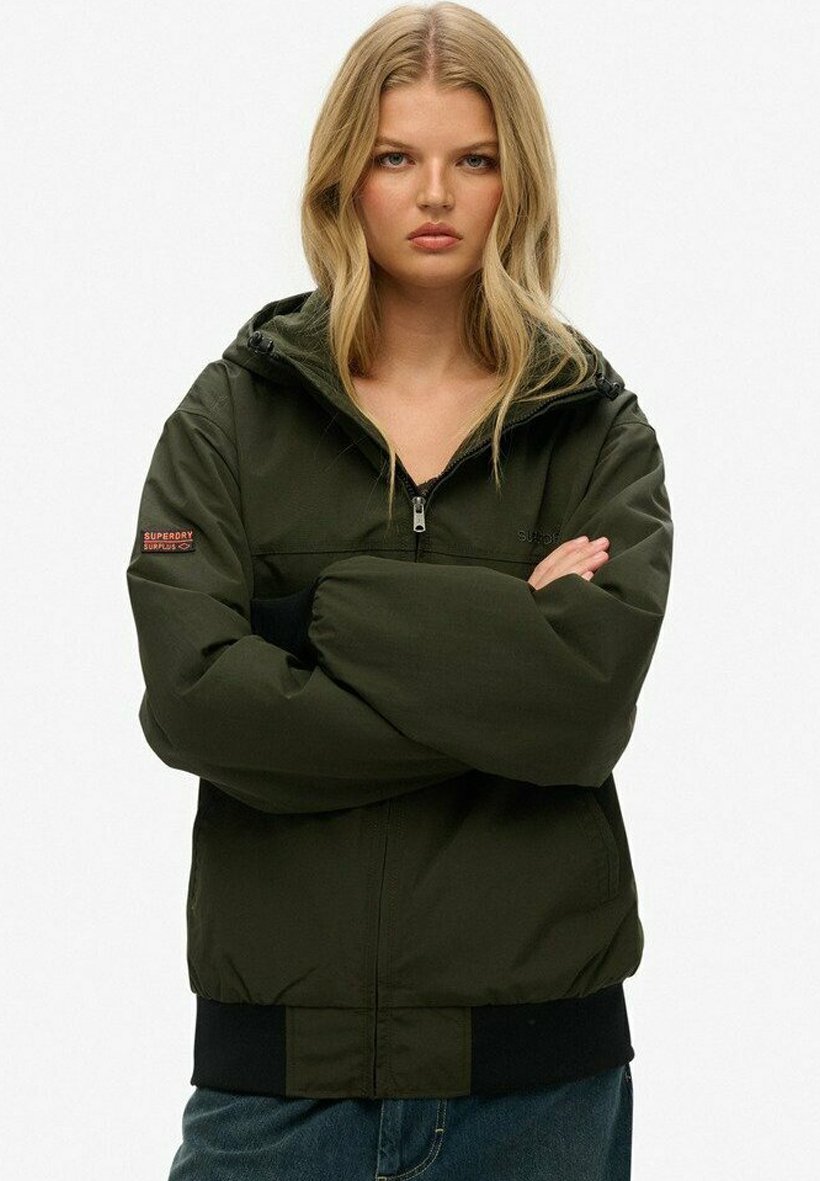 

Легкая куртка Superdry, зеленый