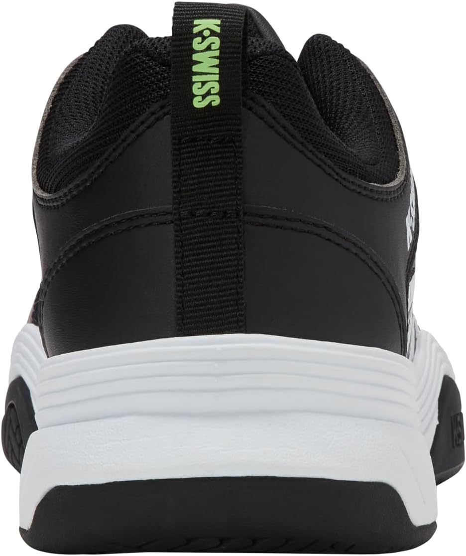 Мужские теннисные кроссовки K-Swiss Court Express 2, белый/черный/зеленый — фото 4
