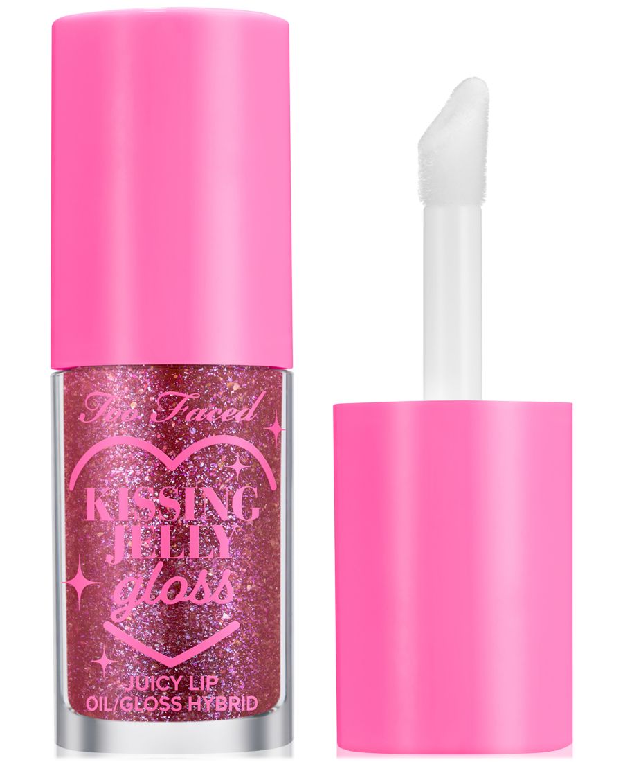 

Блеск для губ Kissing Jelly Gloss Too Faced, цвет grape soda