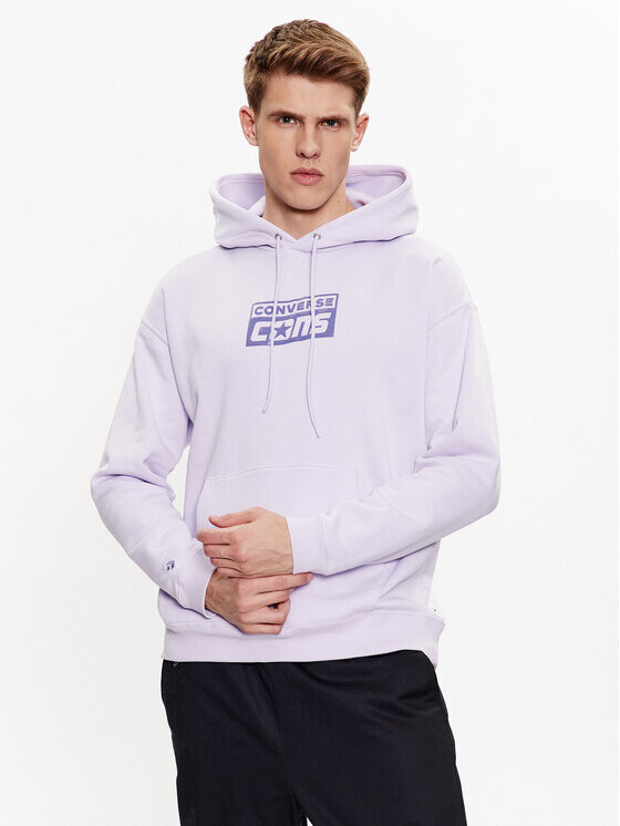 

Толстовка обычного кроя Converse, фиолетовый