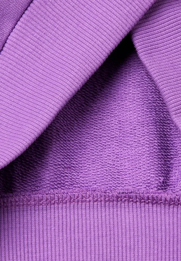 Толстовка с капюшоном и блестящим принтом на молнии United Colors Of Benetton, Violet — фото 3
