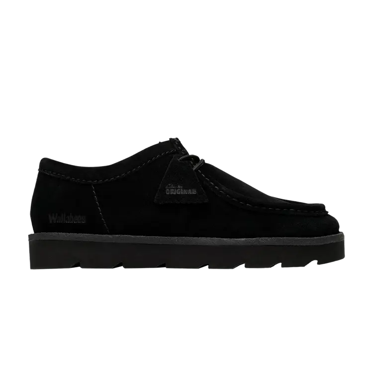 

Кроссовки Clarks Meare Buckle Wallabee, Black Suede