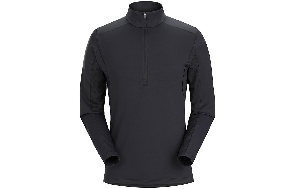

Футболка мужская Arcteryx на полумолнии, черный