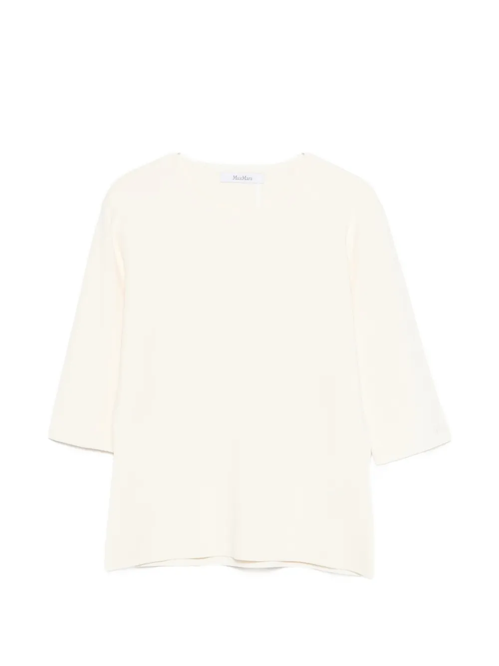 

Футболка с рукавом до четверти Max Mara, бежевый