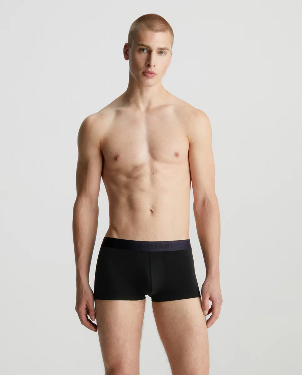 Набор из 3 боксеров с низкой посадкой - CK Black Calvin Klein, чёрный — фото 2