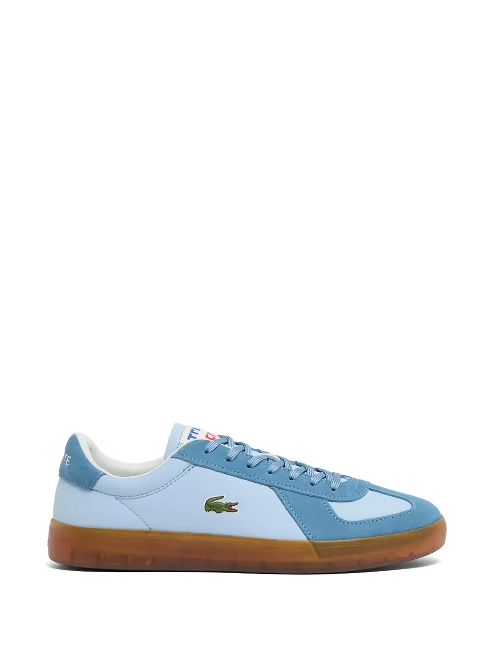 Кроссовки с замшевыми вставками Lacoste, синий