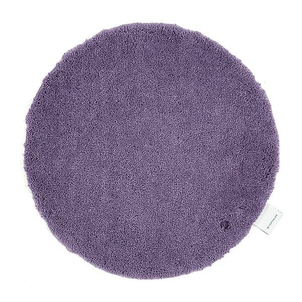

Коврик для ванной Tom Tailor Cozy Bath Uni Rund, 60x2,7x60x60 см, фиолетовый