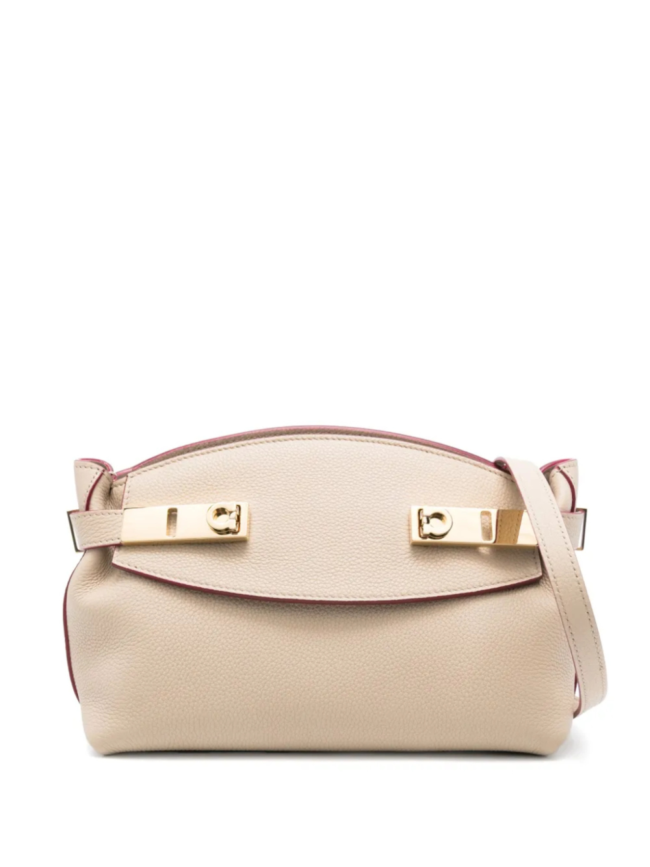 

Ferragamo сумка через плечо Hug, нейтральный