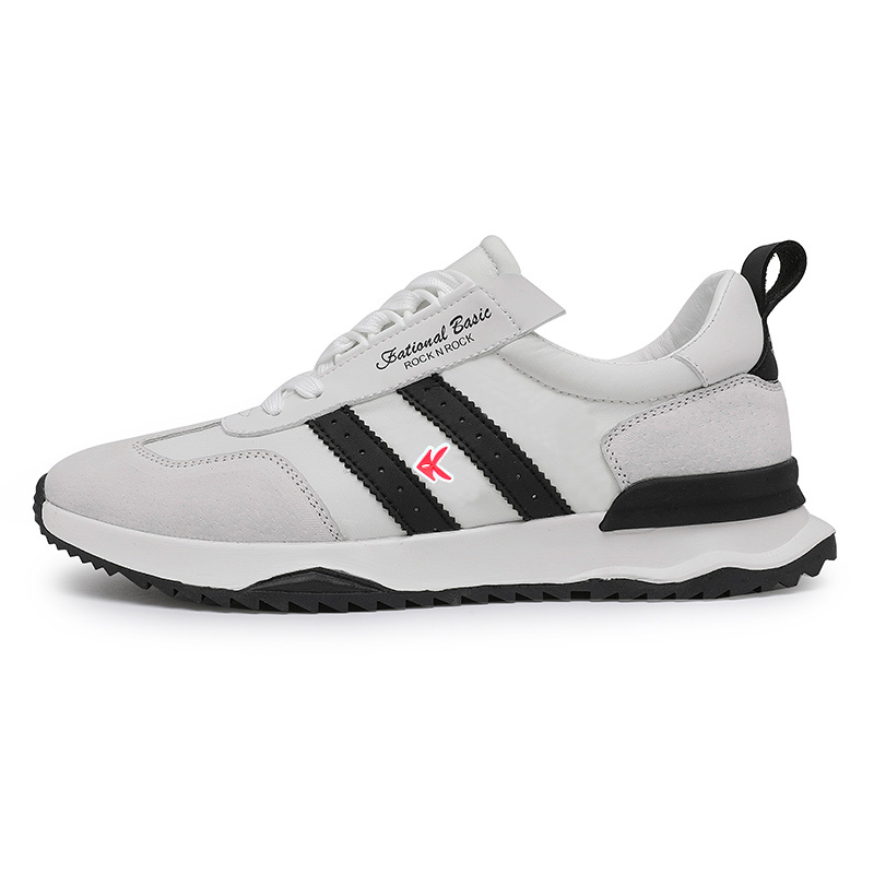 

ZAMST Мужские низкие кеды бело-черные, цвет White Black