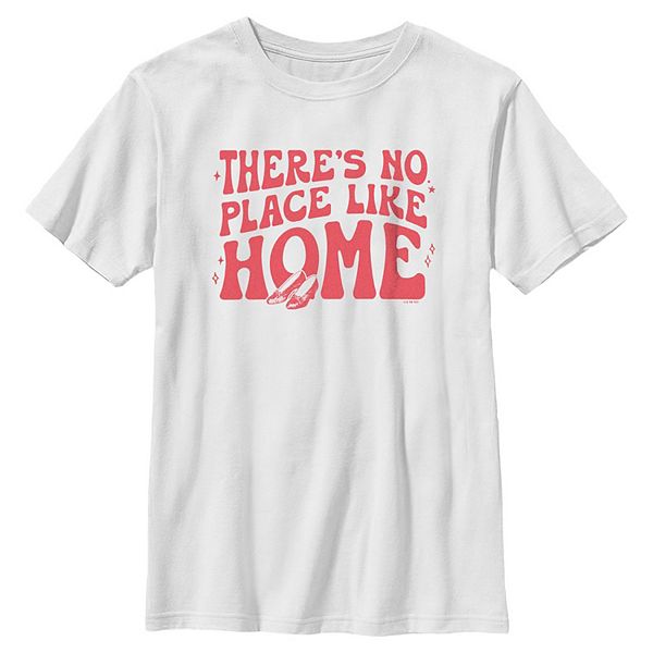 

Футболка с принтом Boys 6-20 The Wizard of Oz There's No Place Like Home Licensed Character