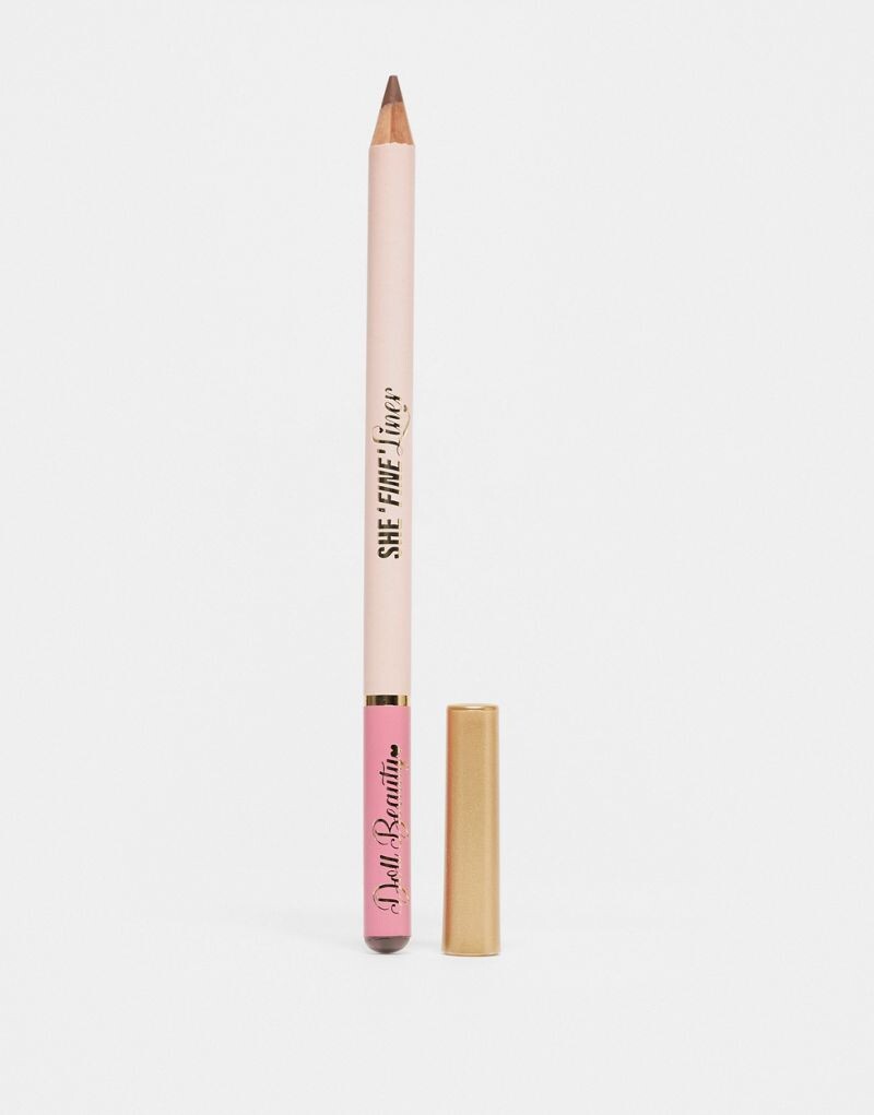 

Doll Beauty - She Fine Liner - Карандаш для губ оттенок Dva 4eva, Dva 4eva