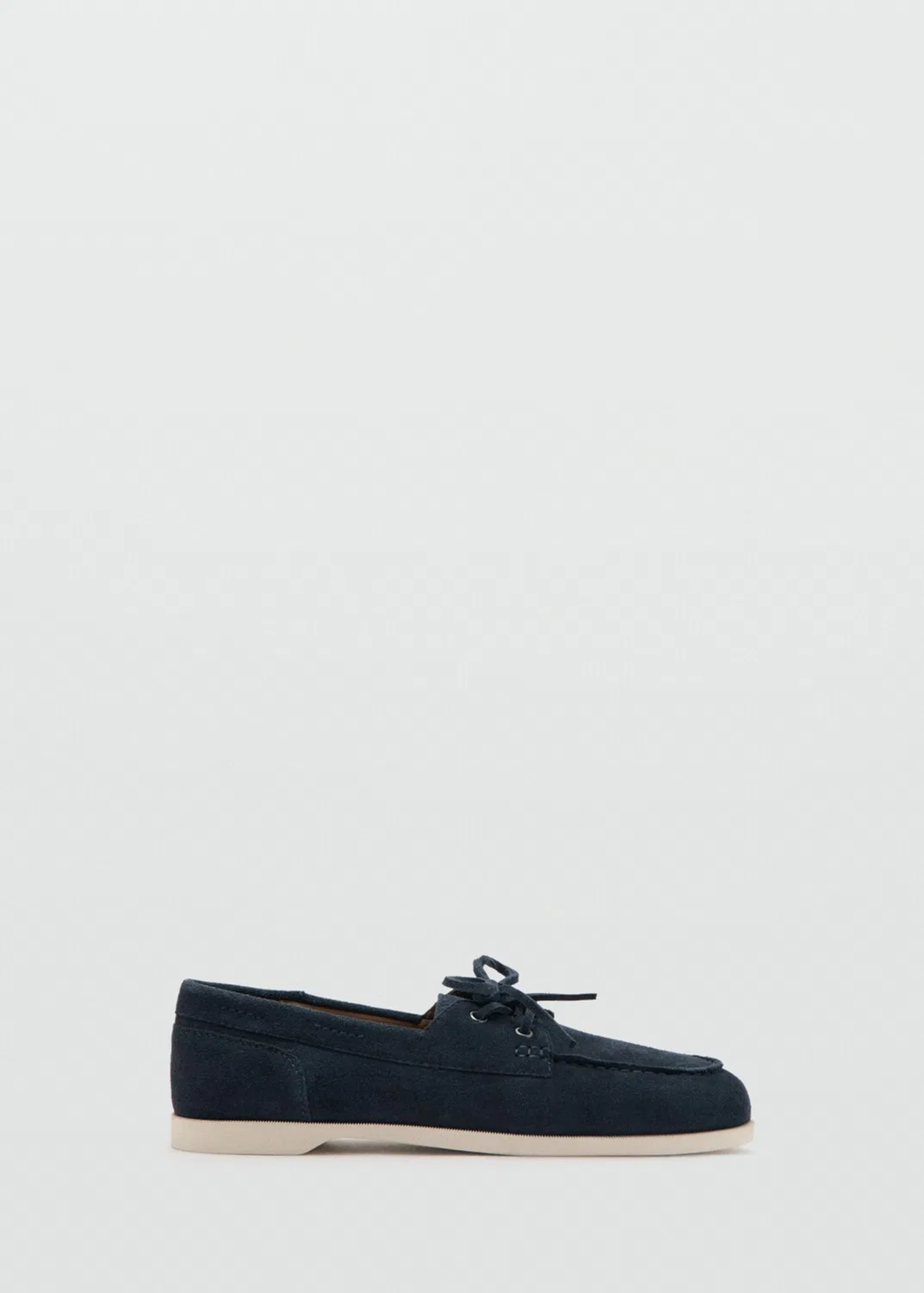 Туфли на шнуровке в морском стиле Mango Man, Dark Blue — фото 2