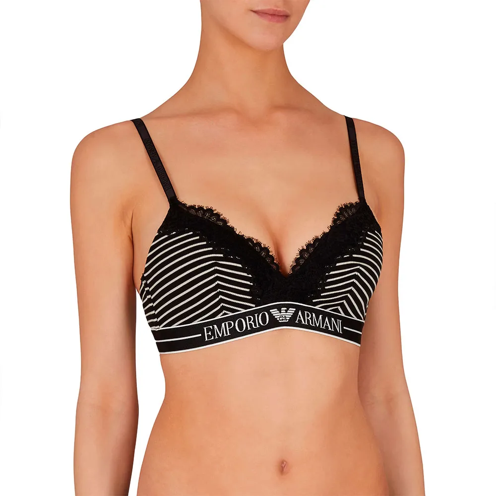 

Бюстгальтер Emporio Armani EW000442_AF10885 Padded Triangle, черный