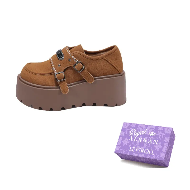 Alxnan Женские повседневные туфли Camel, цвет Camel