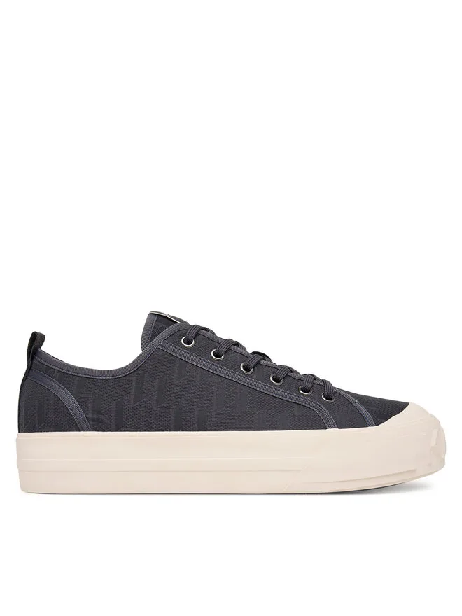 KARL LAGERFELD Кроссовки Kampus Max V KL50526 из темно-синей ткани