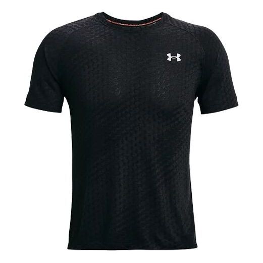 

Футболка men's streaker runclipse casual sports breathable short sleeve black Under Armour, черный