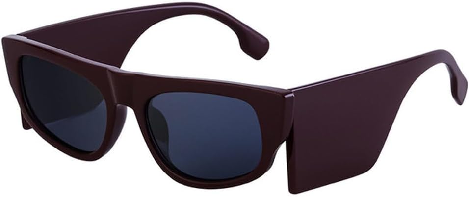 

Женские солнцезащитные очки в форме «кошачий глаз» с маленькой оправой, модные солнцезащитные очки с широкими дужками, для активного отдыха, путешествий и велоспорта, защита от ультрафиолета UV400, SUN2715 Generic, Brown Red