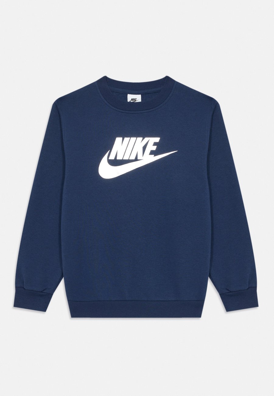 

Толстовка Nike Sportswear CLUB CREW UNISEX, Midnight Navy/Metallic Silver-Coloured/Dark Blue