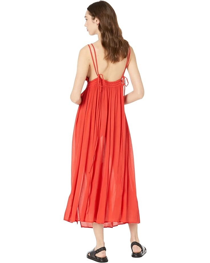 

Платье AllSaints Rosa Dress, красный