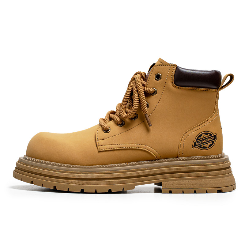 

Мужские ботинки Cahhrrn X Martin Boot Men Beige Little Red Man