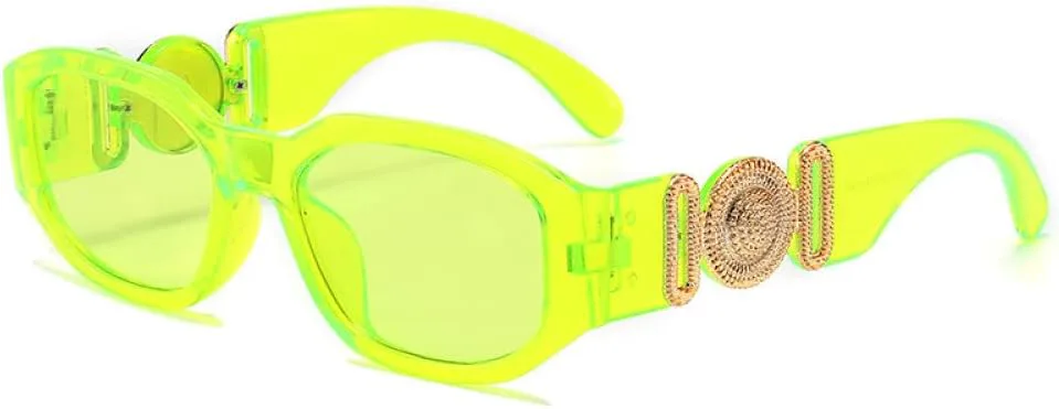 

Маленькие прямоугольные солнцезащитные очки для мужчин и женщин, квадратные солнцезащитные очки для путешествий, винтажные, ретро, ​​UV400 generic, Green