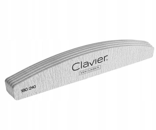 

Клавир, Пилочки для ногтей Лодочка 180/240, 10 шт., Clavier