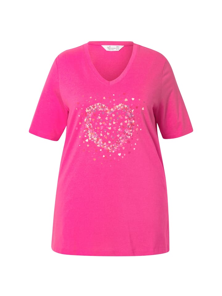 

Футболка MIAMODA, цвет hibiskuspink