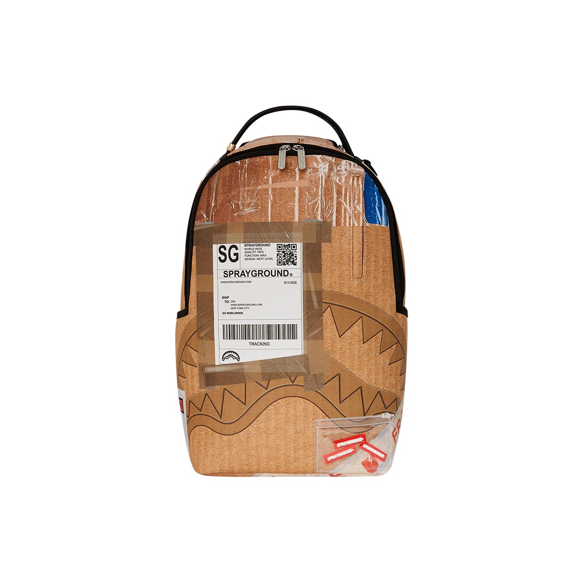 

SPRAYGROUND Унисекс рюкзак из ПВХ разноцветный, Brown