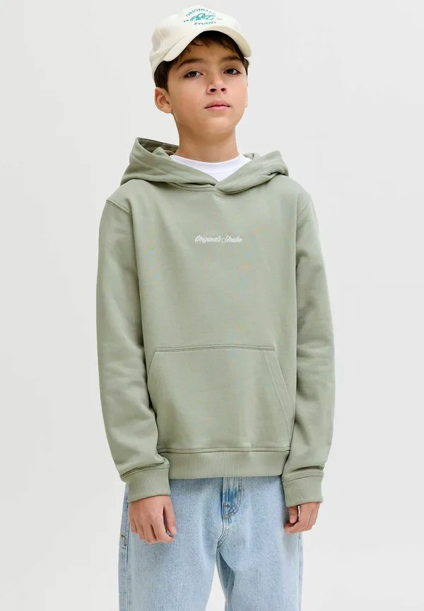 Худи norrebro emb Jack & Jones Junior, Seagrass — фото 2