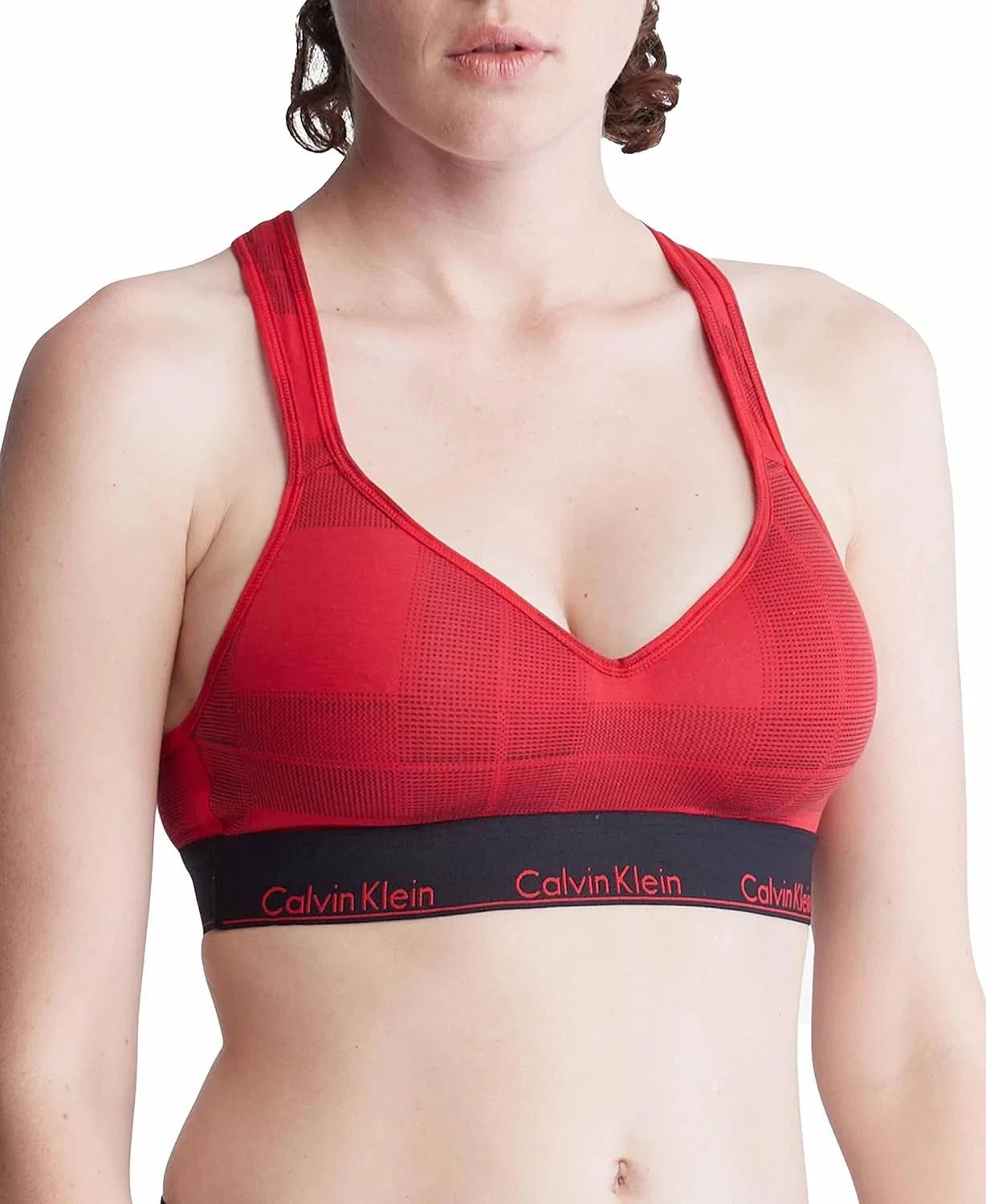 Бюстгальтер Calvin Klein, Textured Plaid Exact