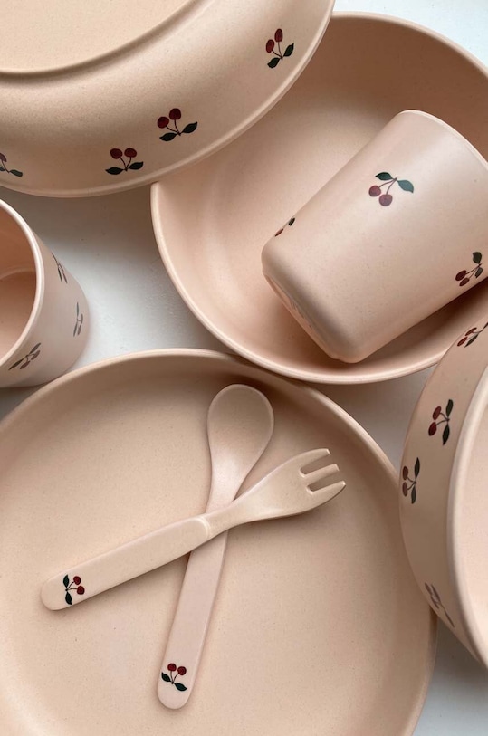 

Детский обеденный набор PLA DINNER SETS Konges Sløjd, бежевый