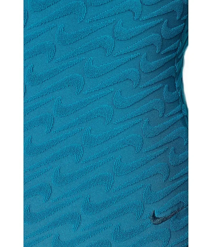Купальник Nike Swoosh Link Terry Y-Back One Piece, Green Abyss — фото 4