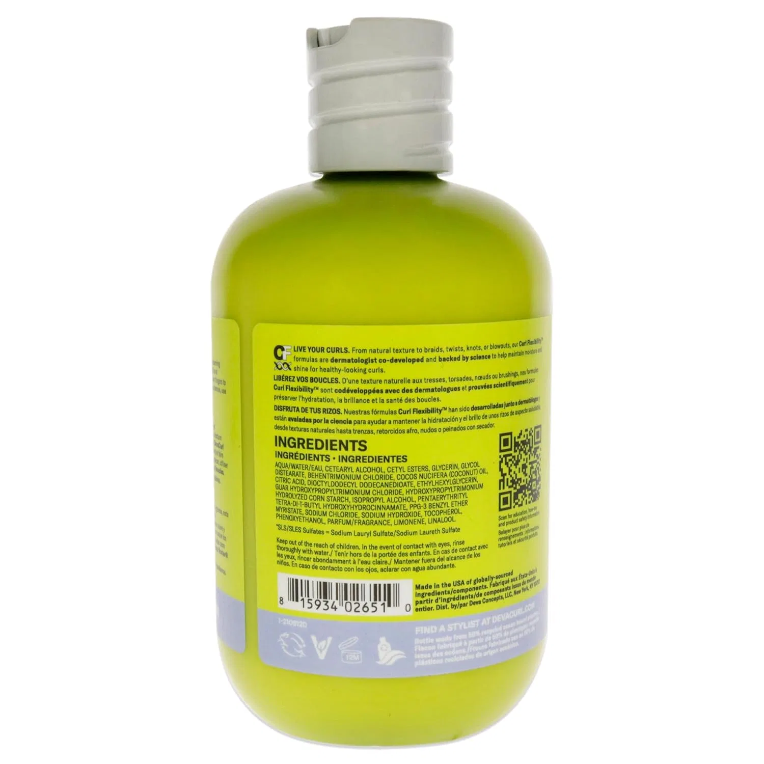 Кондиционер для волос «One Condition Original» от DevaCurl, 340 мл Devacurl — фото 2