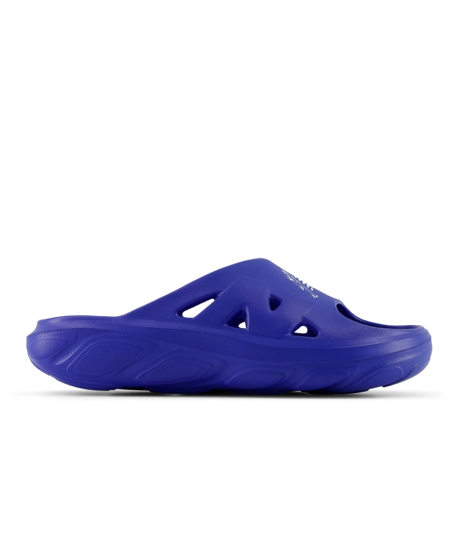 Унисекс сандалии New Balance Fresh Foam RCVRY Slide v1 синие — фото 2