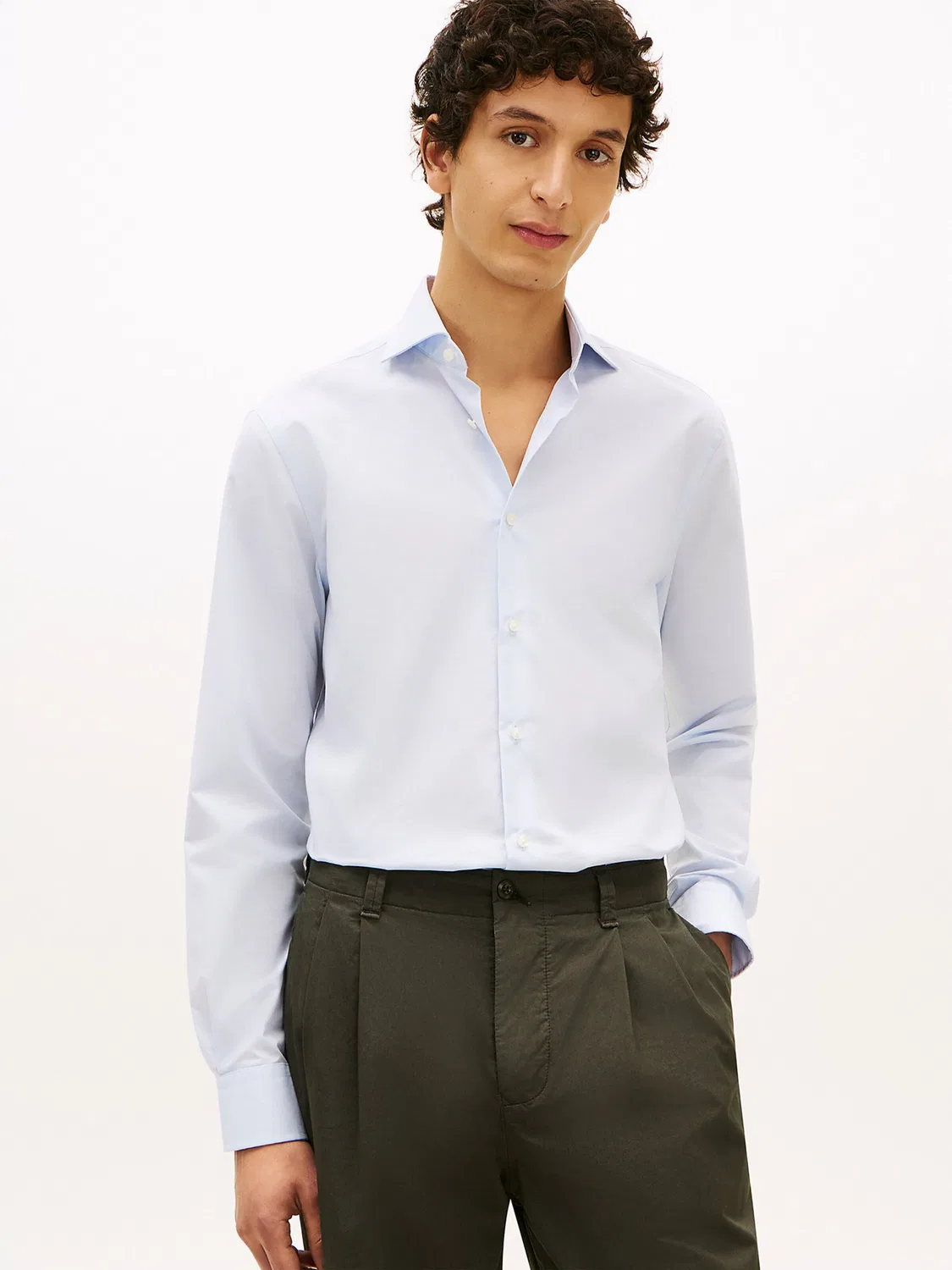 Деловая рубашка стандартного кроя 'Нью-Йорк' Tommy Hilfiger, Light Blue — фото 2