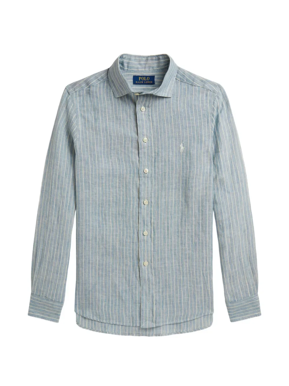 Рубашка Polo Pony в полоску POLO RALPH LAUREN KIDS, синий