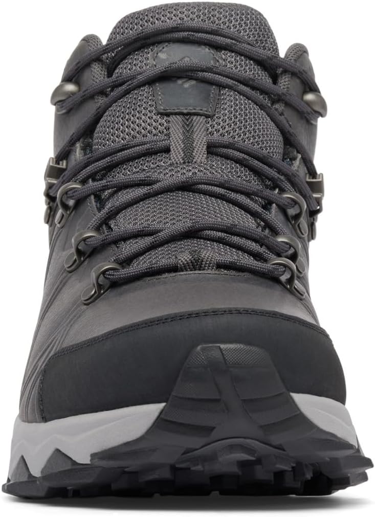Columbia мужские кроссовки Peakfreak II Mid Outdry Leather, Ti Grey Steel Dark Grey — фото 3