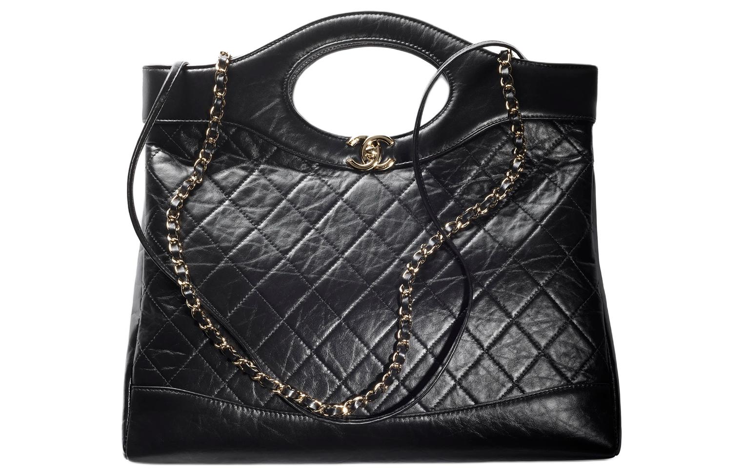 

CHANEL Кожаная сумка через плечо